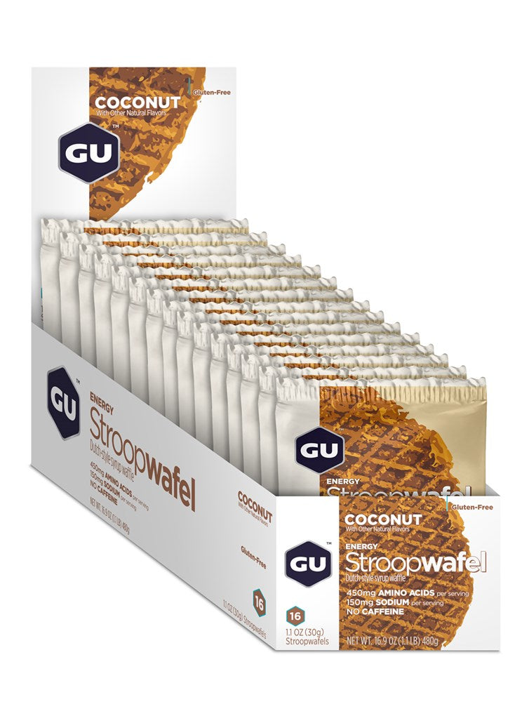 GU Energy Stroopwafel-Box of 16 (Best Before)