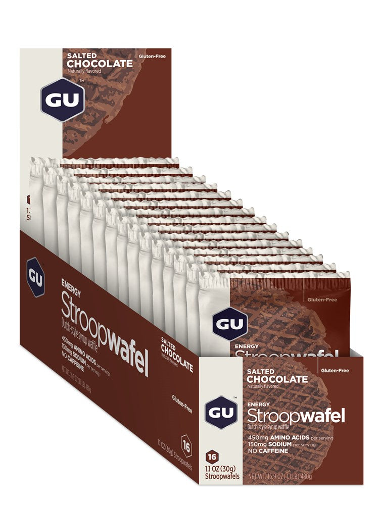 GU Energy Stroopwafel-Box of 16 (Best Before)