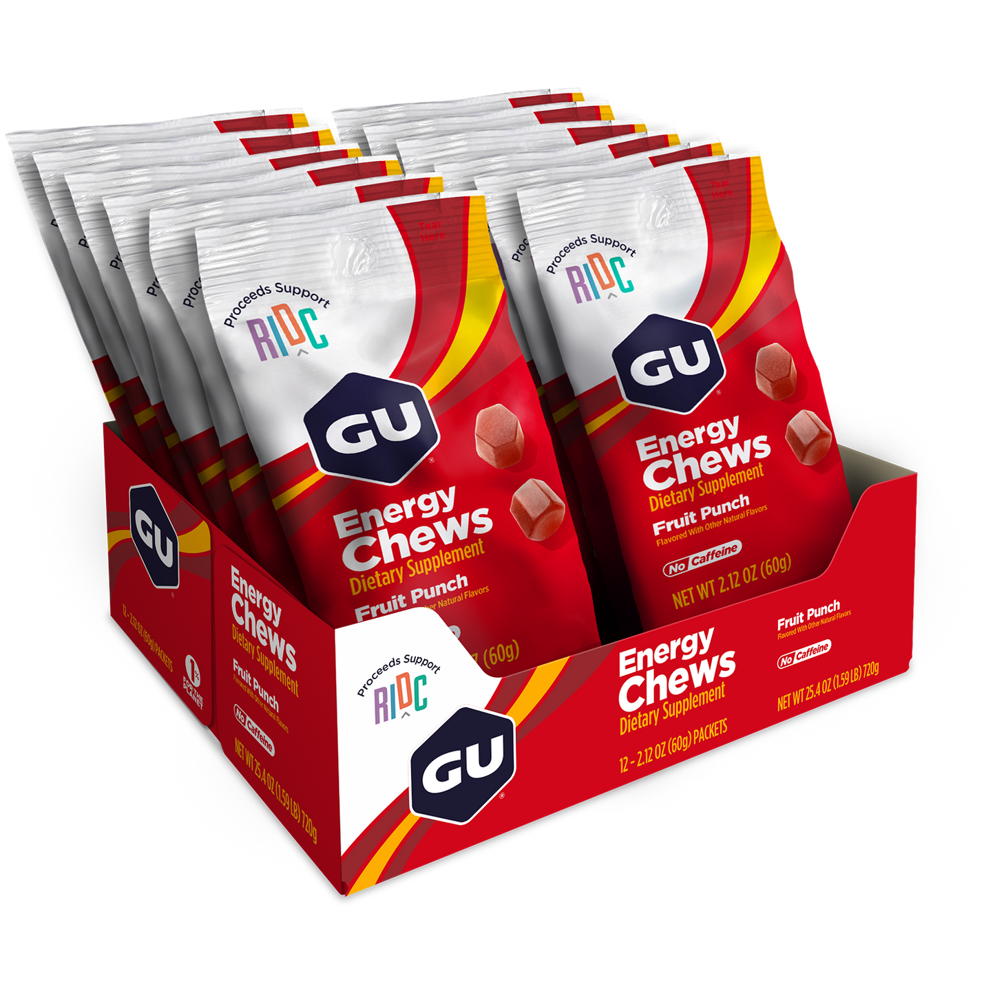 GU Chews (Box of 12) Short Dated