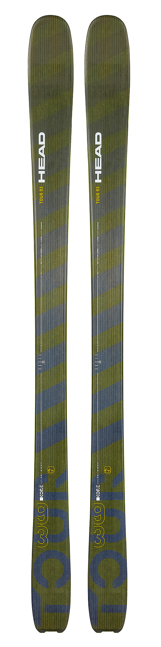 KORE Tour 93 Skis by HEAD