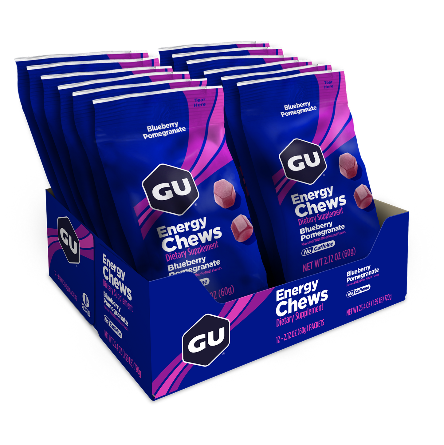 GU Chews (Box of 12) Short Dated