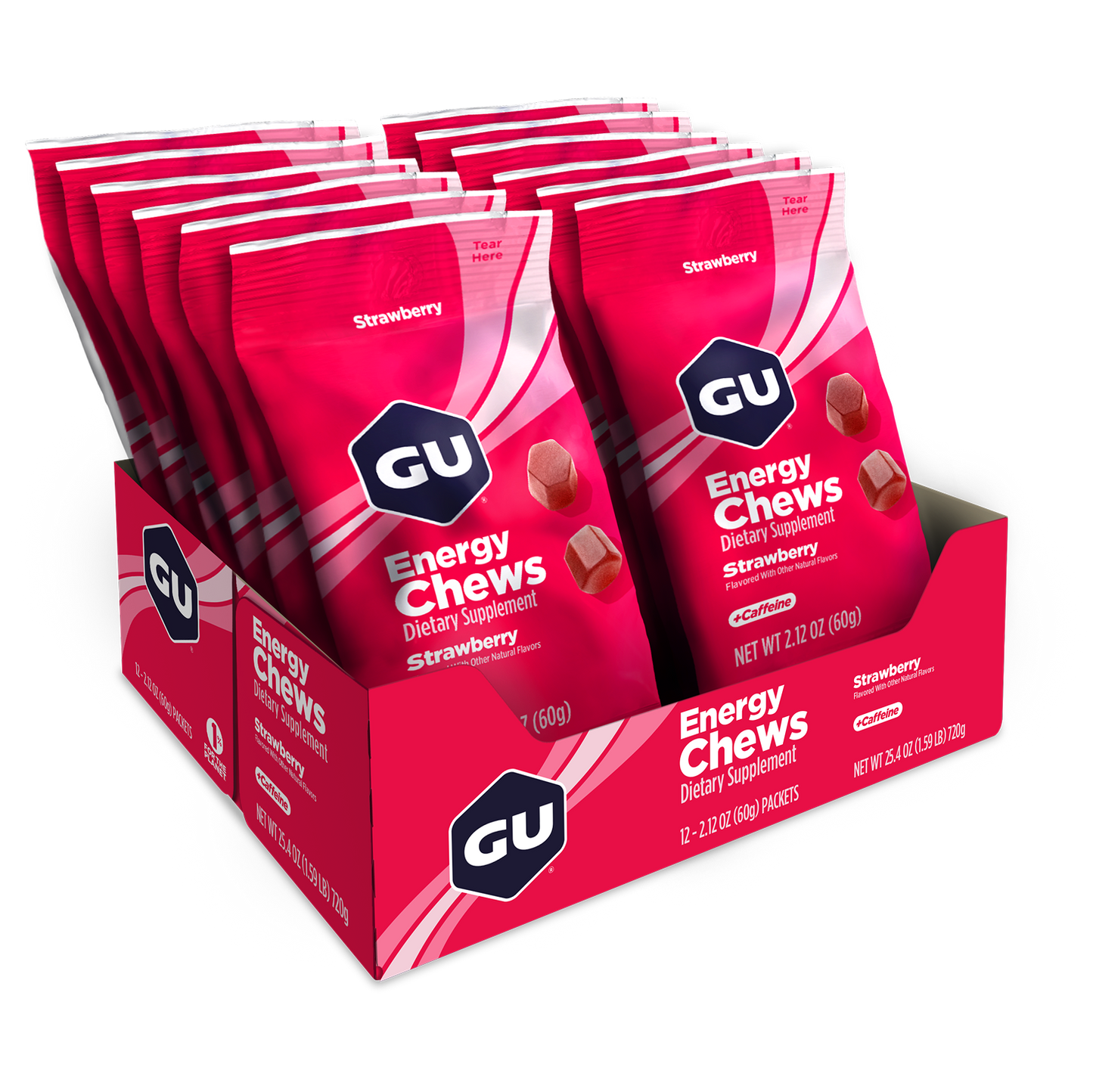 GU Chews (Box of 12) Short Dated