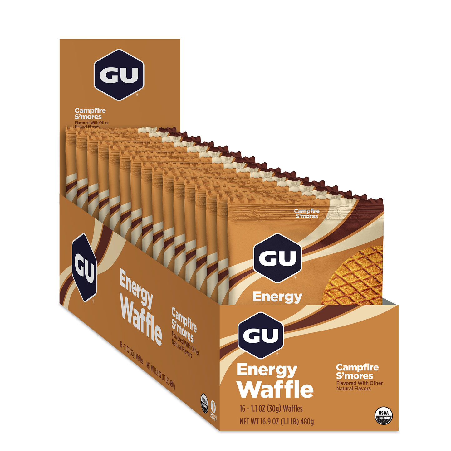 GU Energy Waffle - Box of 16 short dated