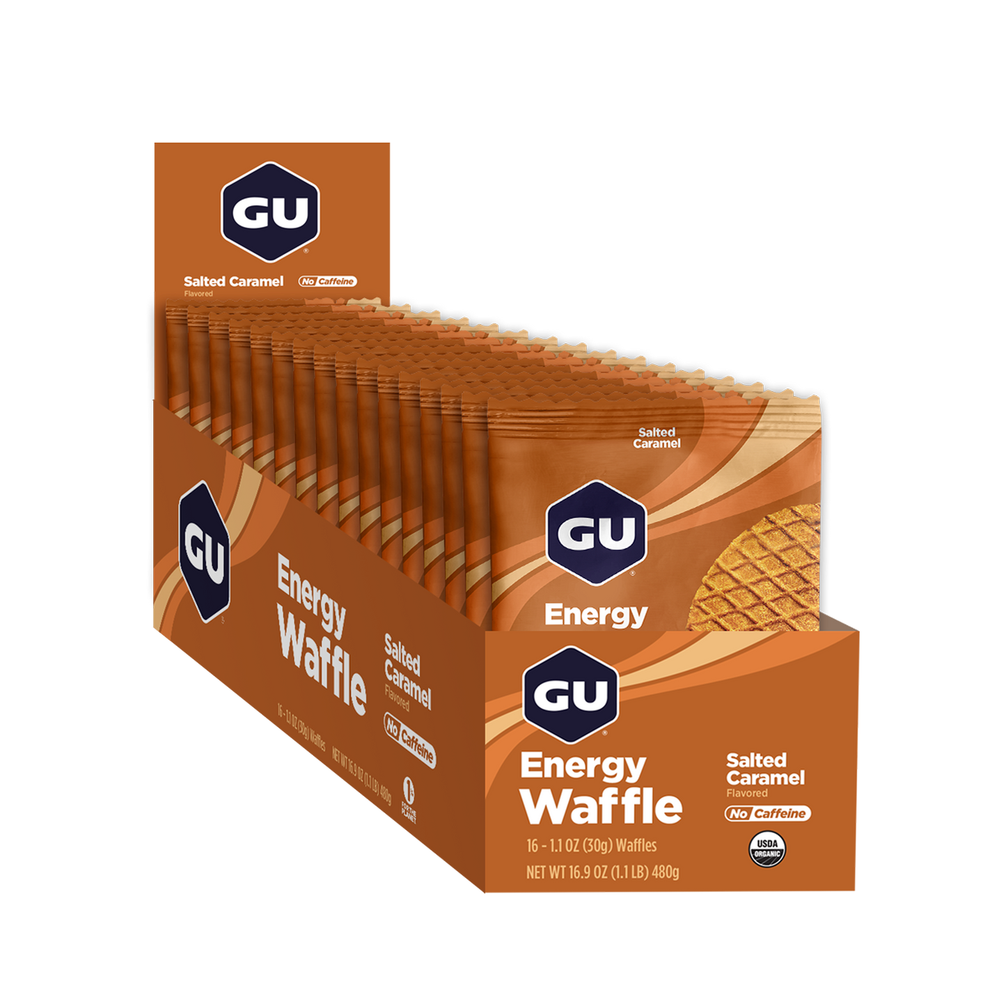 GU Energy Waffle - Box of 16 short dated