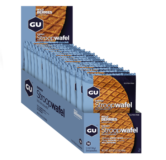 GU Energy Stroopwafel-Box of 16 (Best Before)