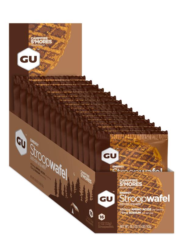GU Energy Stroopwafel - Box of 16 (Best Before)